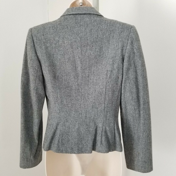 Country Suburbans Grey Jacket Petite Size 6 - Picture 6 of 7